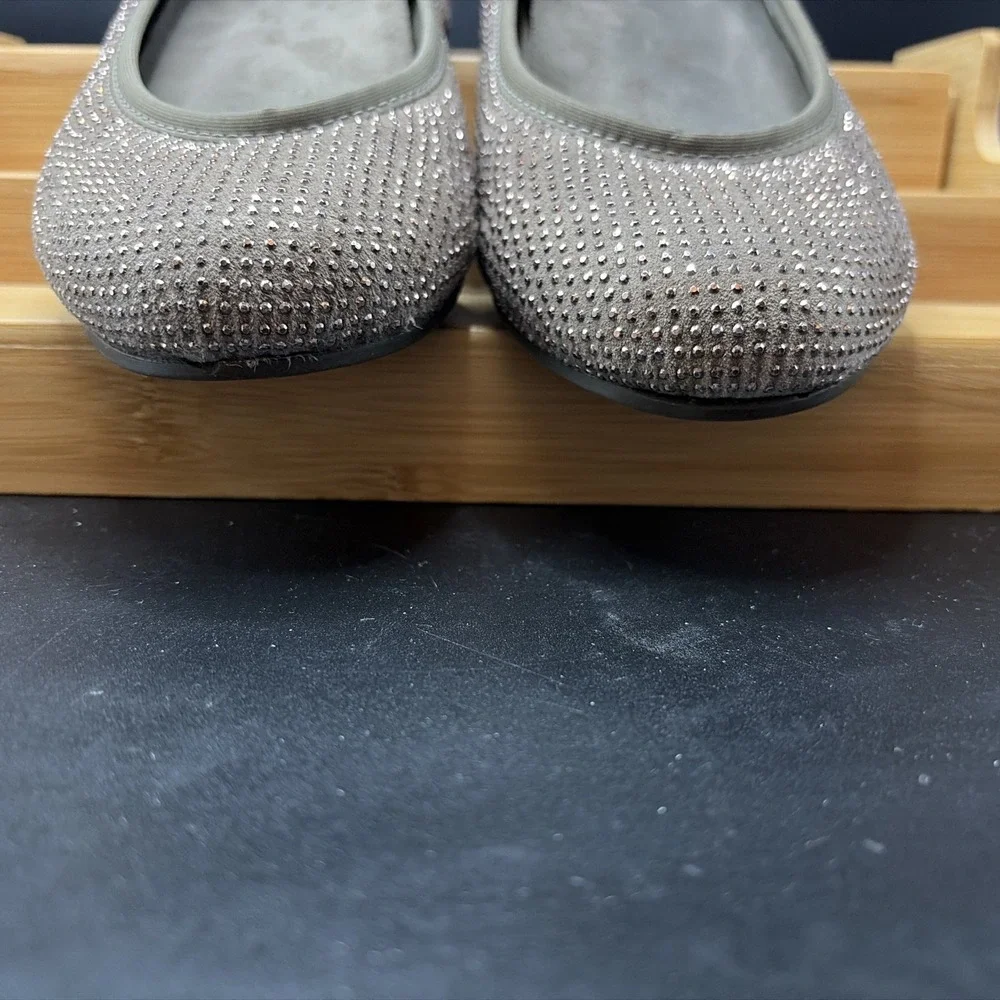Vionic Ballet Flats Womens Size 8 Brown Sparkly Arch‎ Support Comfort Shoes